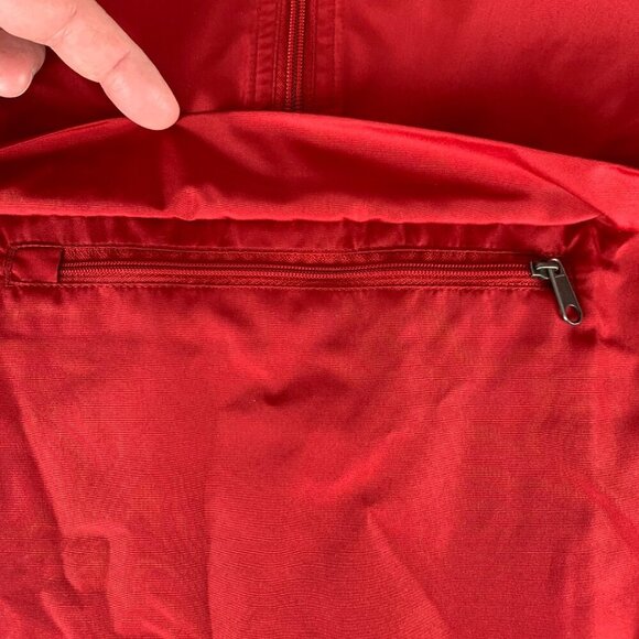 Arkansas Razorbacks NCAA Red Champion 1/2 Zip Hooded Pullover Windbreaker Large - Picture 4 of 7